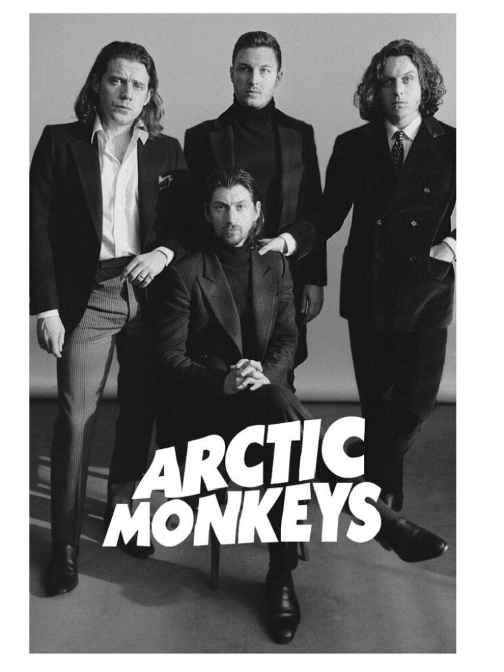 Arctic Monkeys Grey Poster